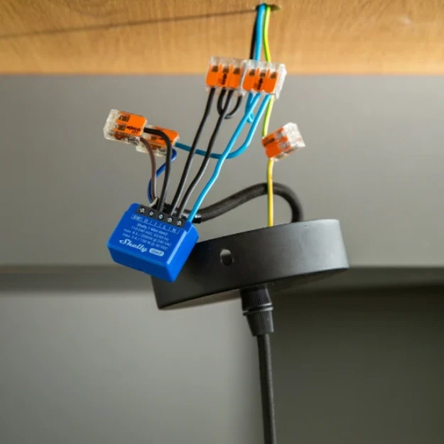 Shelly 1 Mini Gen3 - Módulo para Interruptor 1 botão ou Portão de Garagem 8A WiFi/BT - Image 6