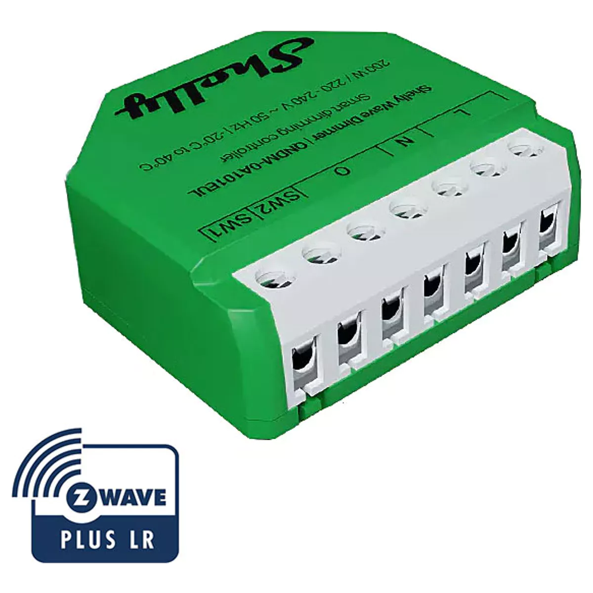 Shelly Dimmer Inteligente Z-Wave Plus LR 200W p/ Iluminação - Shelly Wave Dimmer LR - Image 2