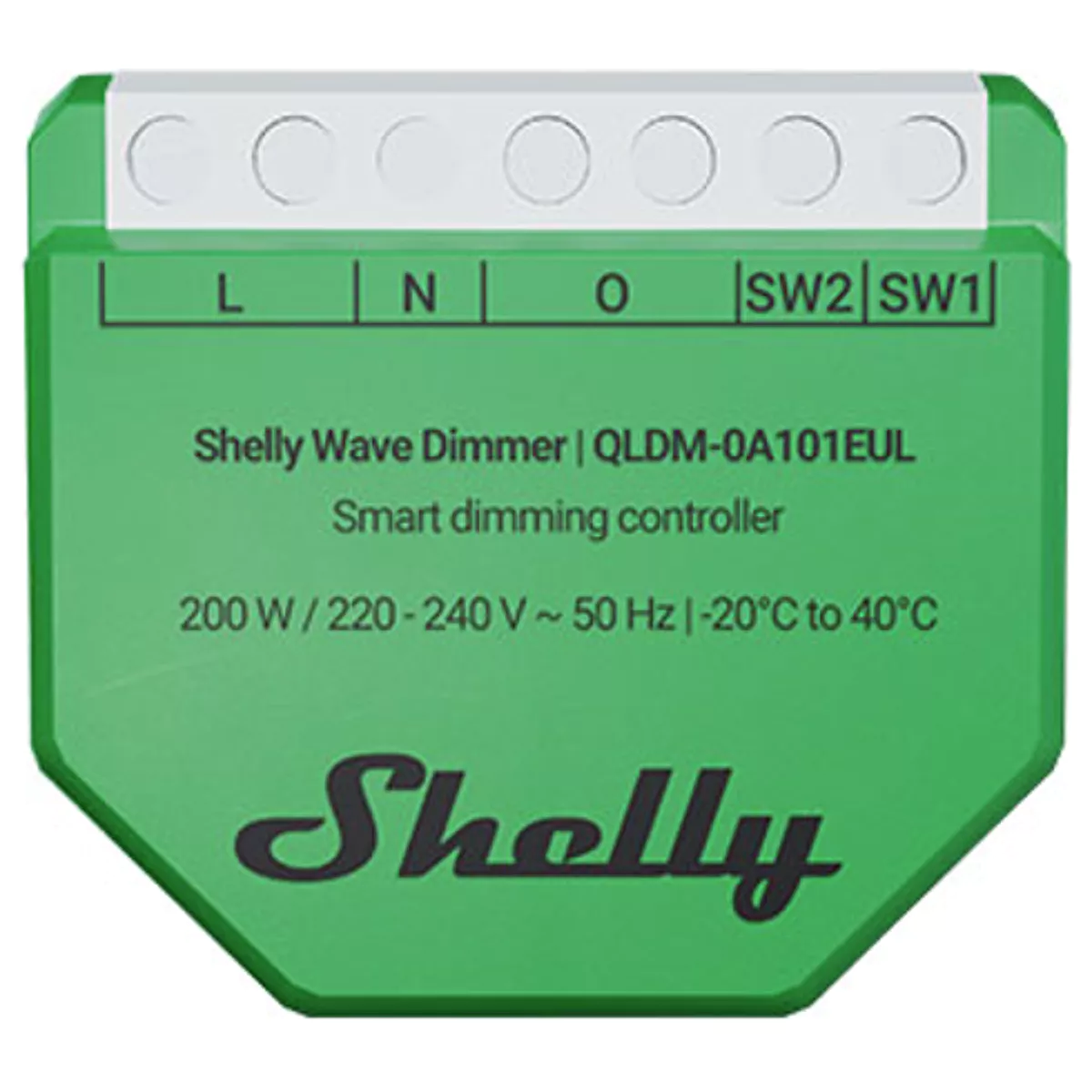 Shelly Dimmer Inteligente Z-Wave Plus LR 200W p/ Iluminação - Shelly Wave Dimmer LR - Image 3