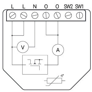 Shelly Dimmer Inteligente Z-Wave Plus LR 200W p/ Iluminação - Shelly Wave Dimmer LR - Image 9