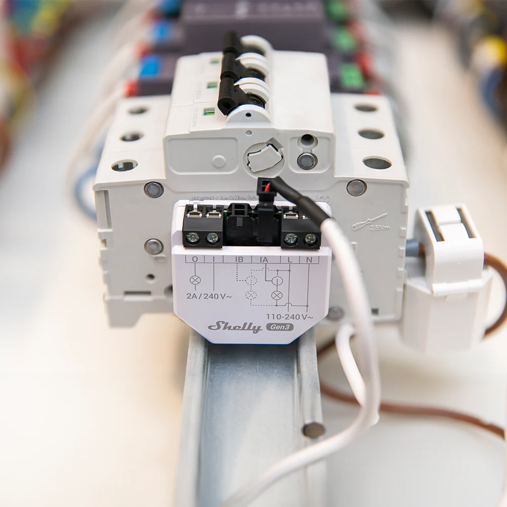 Shelly EM Gen3 c/ Núcleo 50 A - Para Monitorização e Consumo de Energia WiFi/BT - Image 2