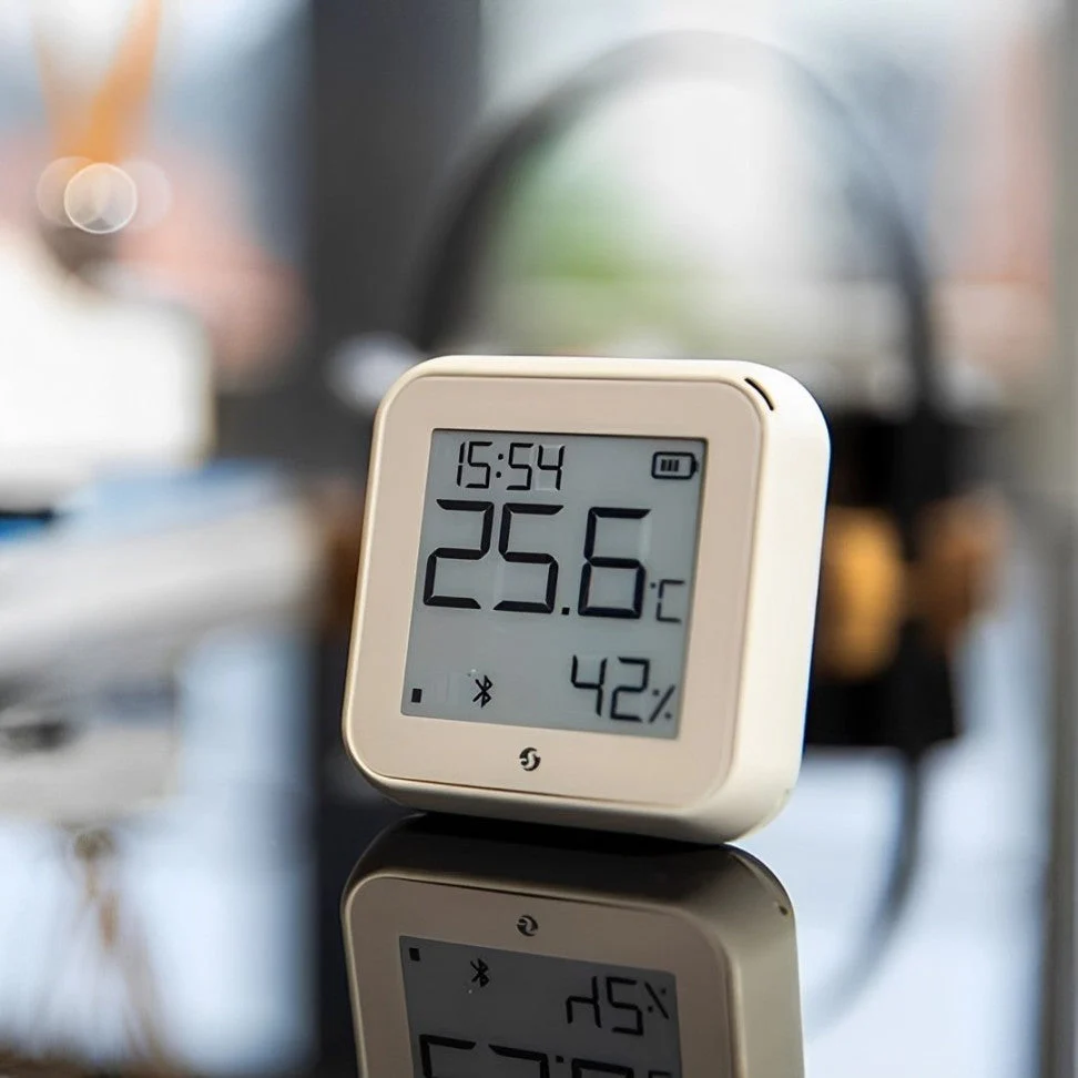 Shelly H&T Gen3 - Sensor de Temperatura e Humidade WiFi Ivory / Marfim - Image 3