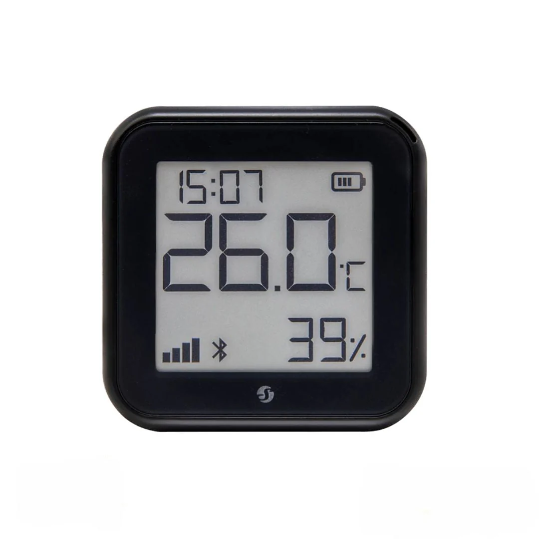Shelly H&T Gen3 - Sensor de Temperatura e Humidade WiFi Preto
