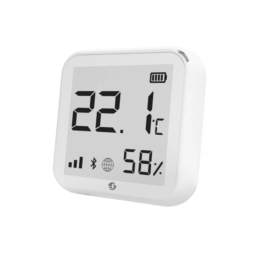 Shelly H&T Plus - Sensor de Temperatura e Humidade Branco