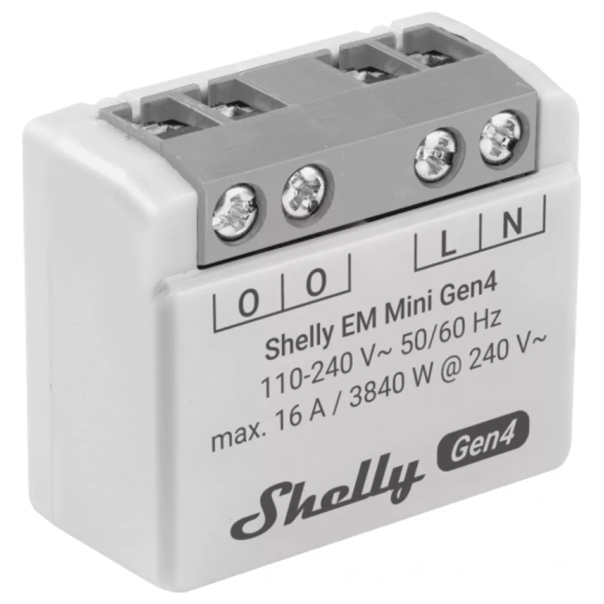 Shelly Medidor Inteligente de Consumo de Energia até 16 A - Shelly EM Mini Gen4