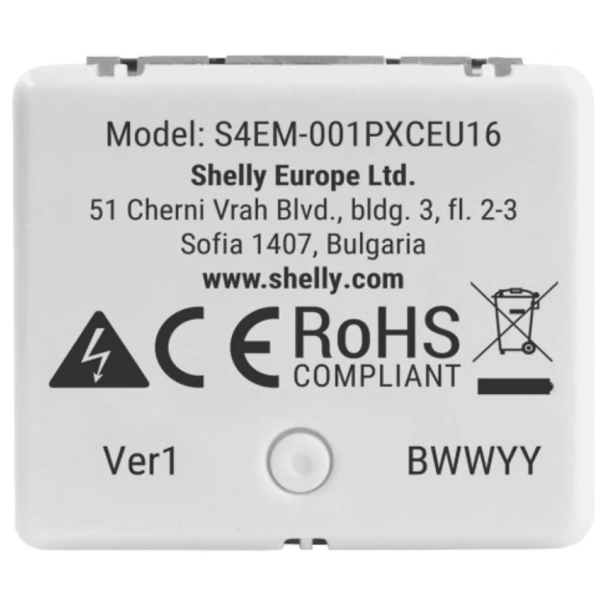 Shelly Medidor Inteligente de Consumo de Energia até 16 A - Shelly EM Mini Gen4 - Image 6