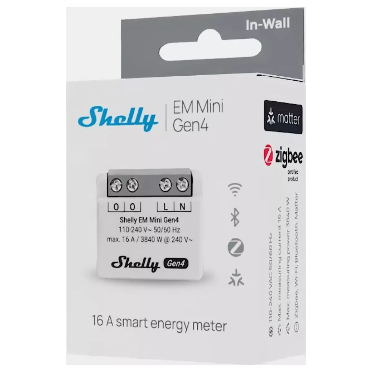 Shelly Medidor Inteligente de Consumo de Energia até 16 A - Shelly EM Mini Gen4 - Image 7