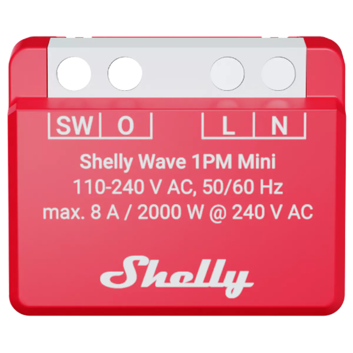 Shelly Mini interruptor Z-Wave 8A c/ medição - Shelly Wave 1PM Mini LR - Image 3