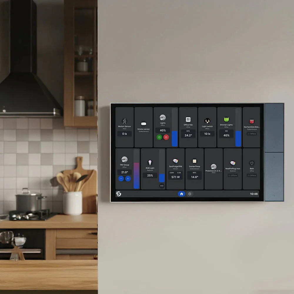 Shelly Painel de Controlo Inteligente 10,1 em Cinzento e Preto - Shelly Wall Display XL - Image 10