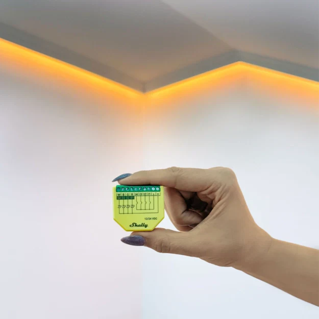 Shelly Plus RGBW PM - Módulo para Fita de Leds WiFi/BT - Image 6