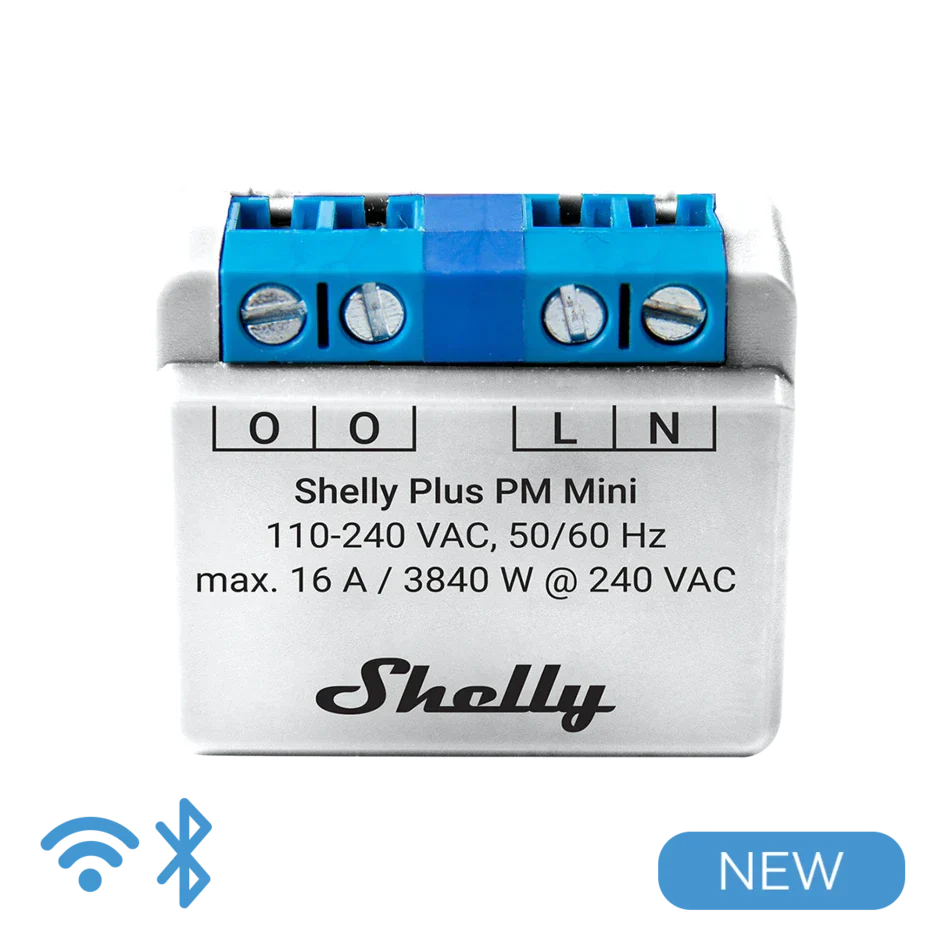 Shelly PM Plus Mini - Módulo WiFi/BT - Image 2