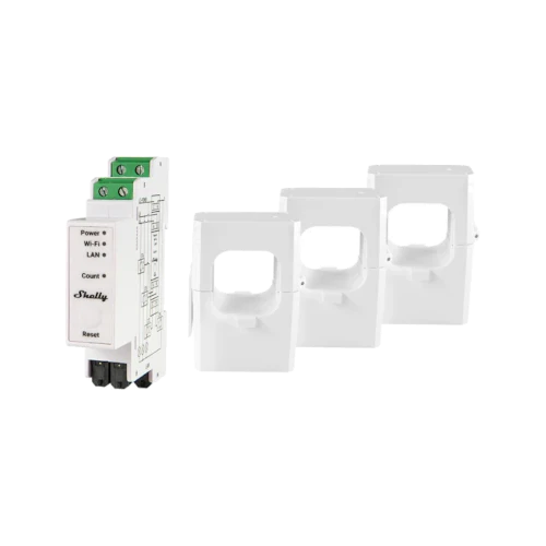 Shelly Pro 3EM-400 Medidor de consumo trifásico Wifi