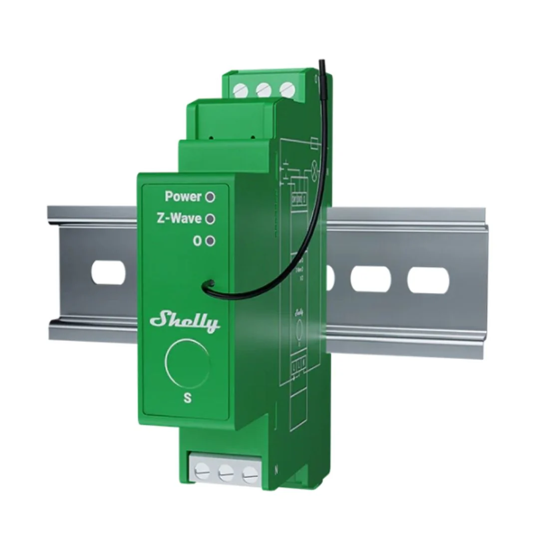 Shelly Qubino Wave PRO Dimmer 1PM - Shelly Z-Wave 1 PM - Image 2