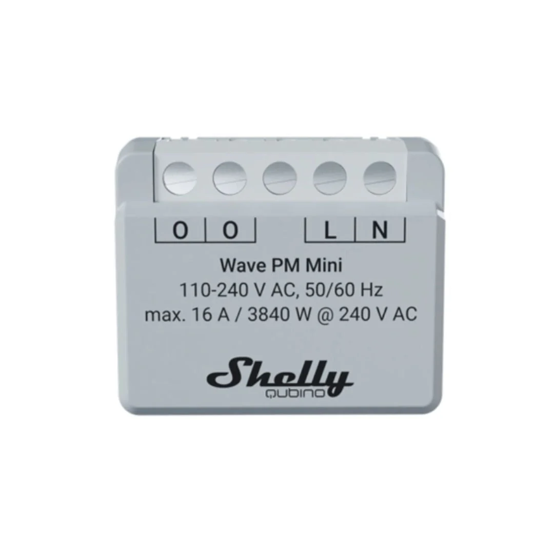 Shelly Qubino Z-Wave PM Mini - Módulo Z-Wave