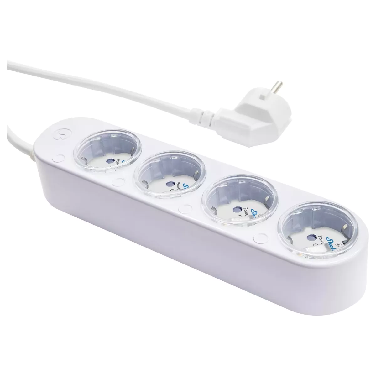Shelly Extensão Inteligente Multiprotocolo com 4 Tomadas e Medição Individual - Shelly Power Strip 4 Gen4