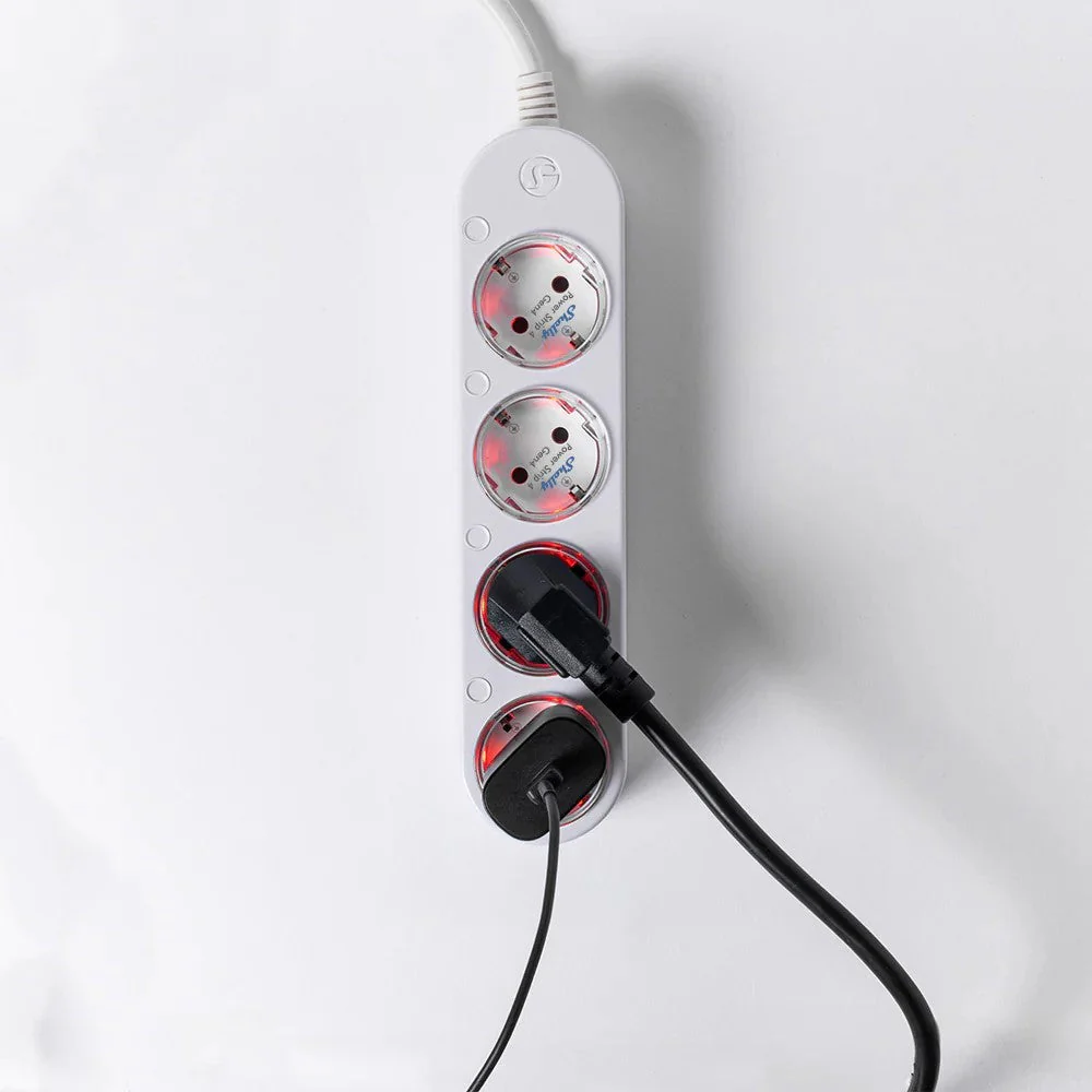 Shelly Extensão Inteligente Multiprotocolo com 4 Tomadas e Medição Individual - Shelly Power Strip 4 Gen4 - Image 5