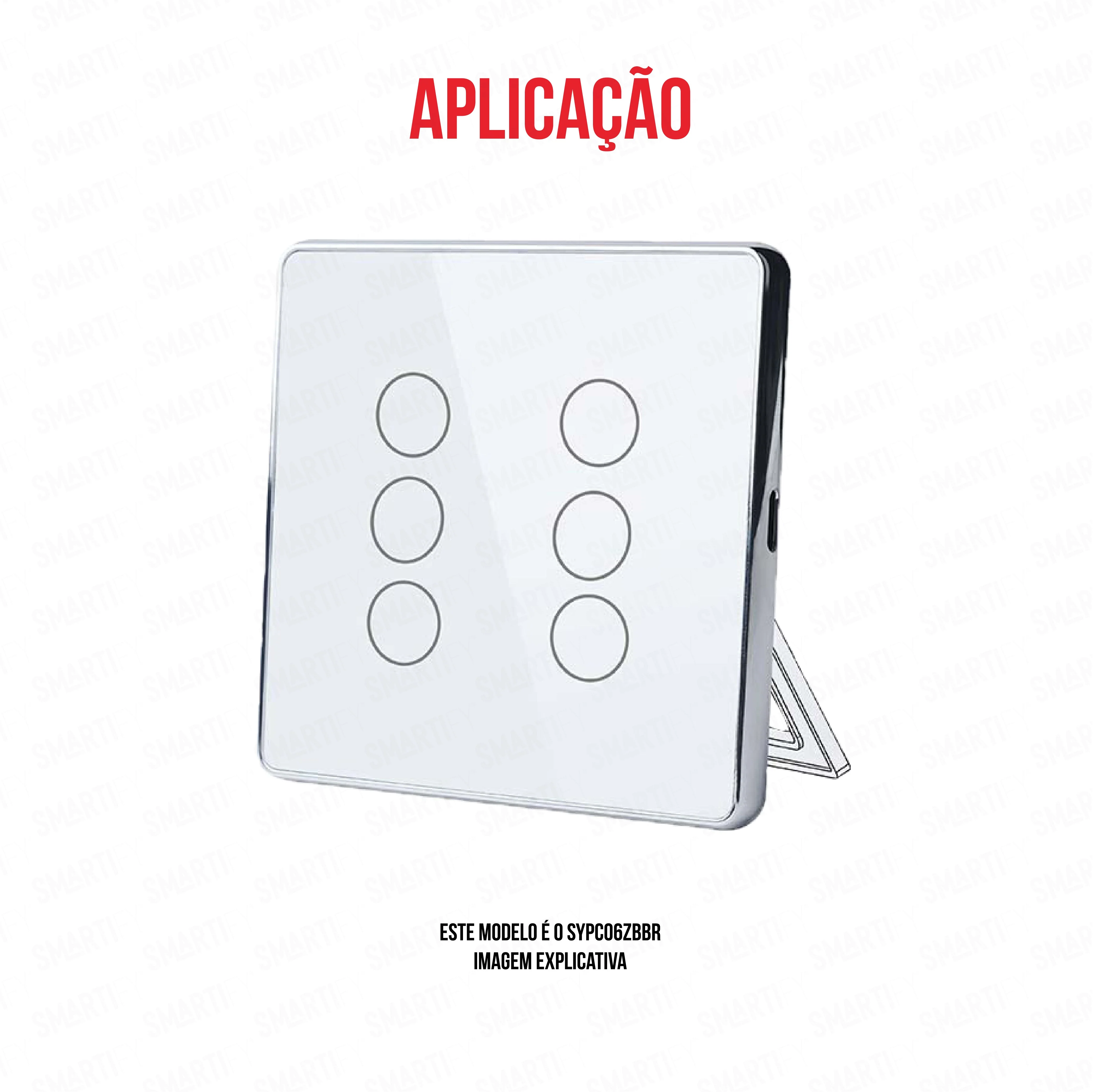 Smartify vPRO Comando de Cenários 3 Botões (9 Cenários) Zigbee Branco - SYPC03ZBBR - Image 4