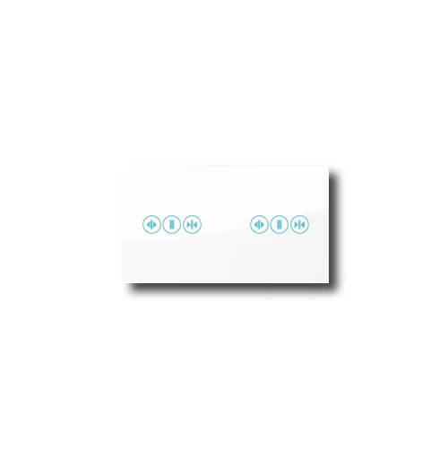Smartify vPRO Espelho Duplo (Cortinas + Cortinas) Branco - SYPE2CTCTBR