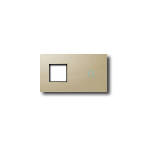 Smartify vPRO Espelho Duplo (Moldura + 1 botão) Dourado - SYPE20001DR