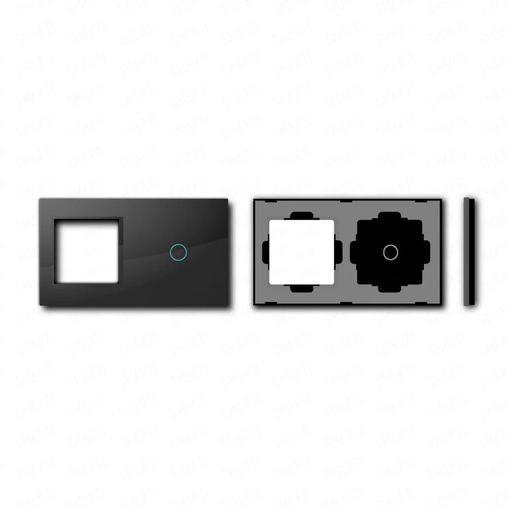 Smartify vPRO Espelho Duplo (Moldura + 1 botão) Preto - SYPE20001PR - Image 2