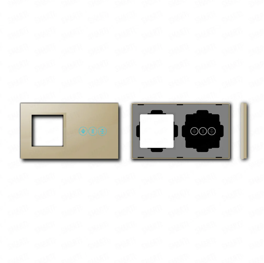 Smartify vPRO Espelho Duplo (Moldura + Estores) Dourado - SYPE200ESDR - Image 2