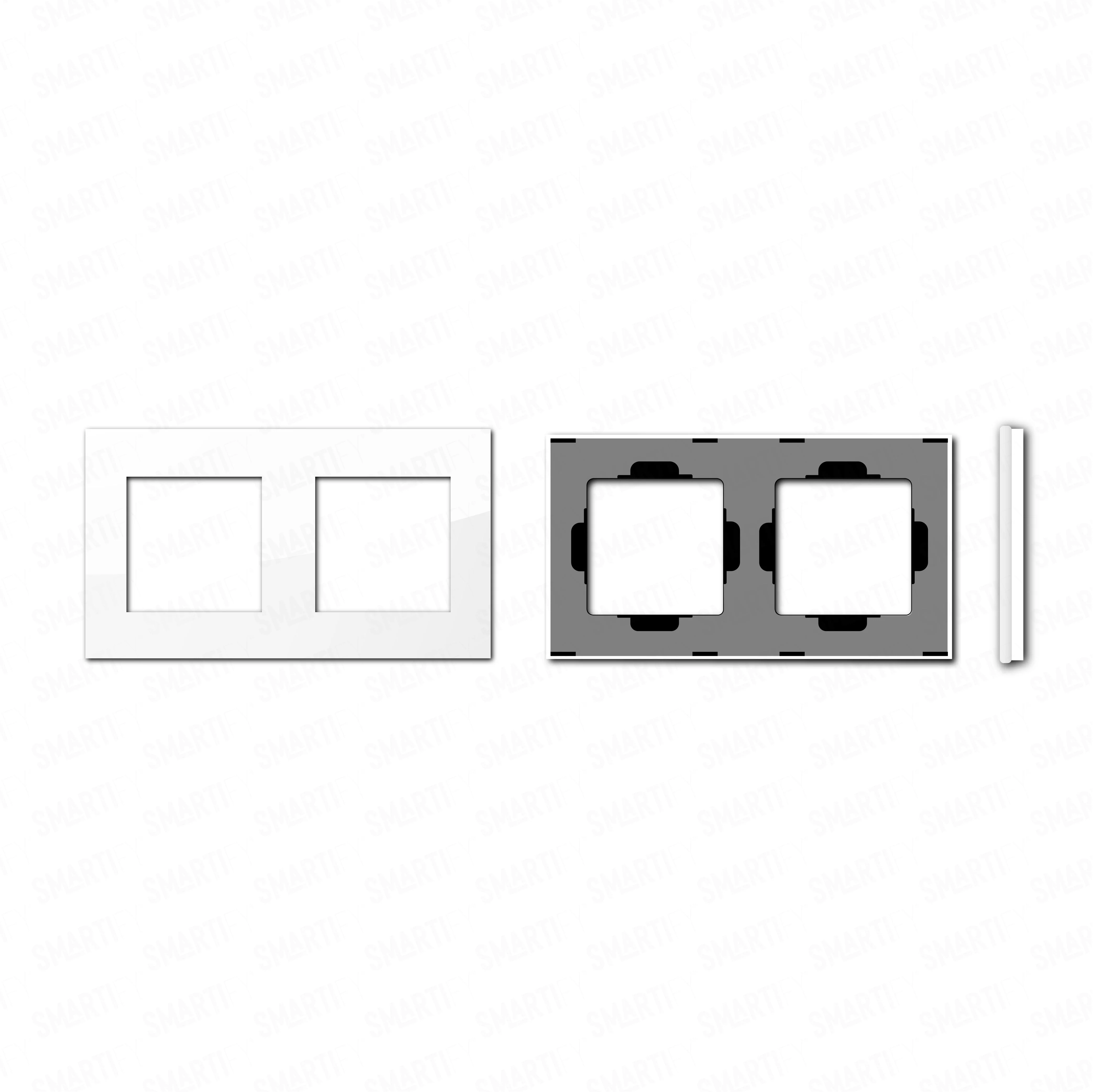 Smartify vPRO Espelho Duplo (moldura + moldura) Branco - SYPE20000BR - Image 2