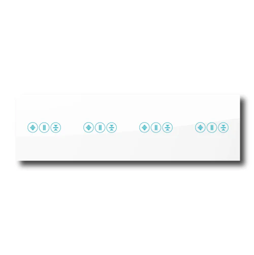 Smartify vPRO Espelho Quadruplo (Estores + Estores + Estores + Estores) Branco - SYPE4ESESESESBR