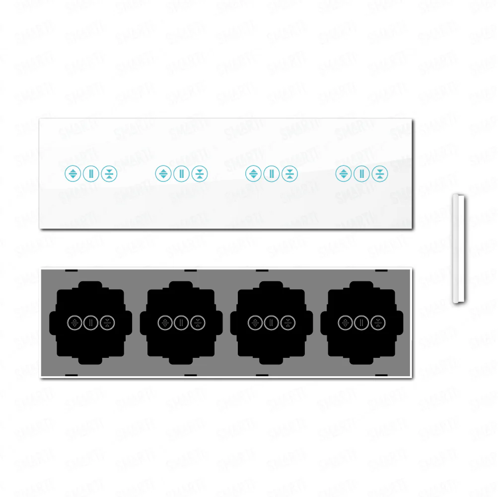 Smartify vPRO Espelho Quadruplo (Estores + Estores + Estores + Estores) Branco - SYPE4ESESESESBR - Image 2