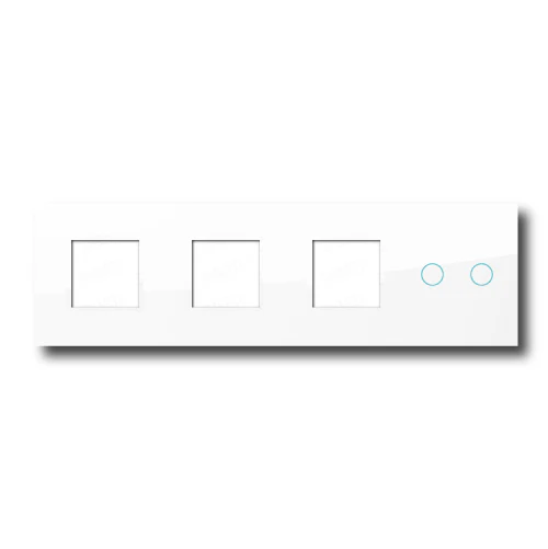 Smartify vPRO Espelho Quadruplo (Moldura + Moldura + Moldura + 2 botões) Branco - SYPE400000002BR
