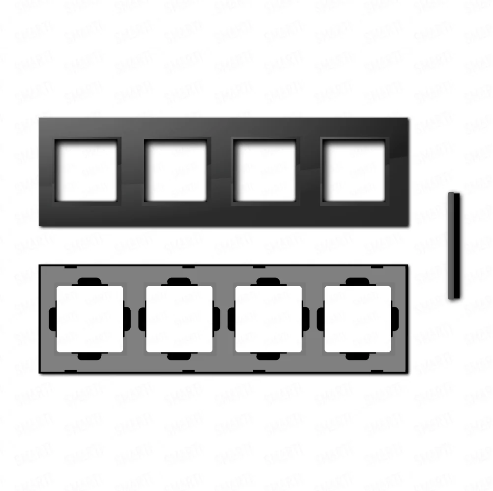 Smartify vPRO Espelho Quadruplo (Moldura + Moldura + Moldura + Moldura) Preto - SYPE400000000PR - Image 2