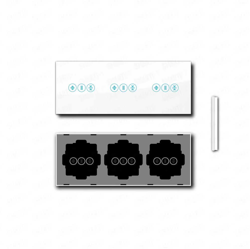 Smartify vPRO Espelho Triplo (Estores + Estores + Estores) Branco - SYPE3ESESESBR - Image 2