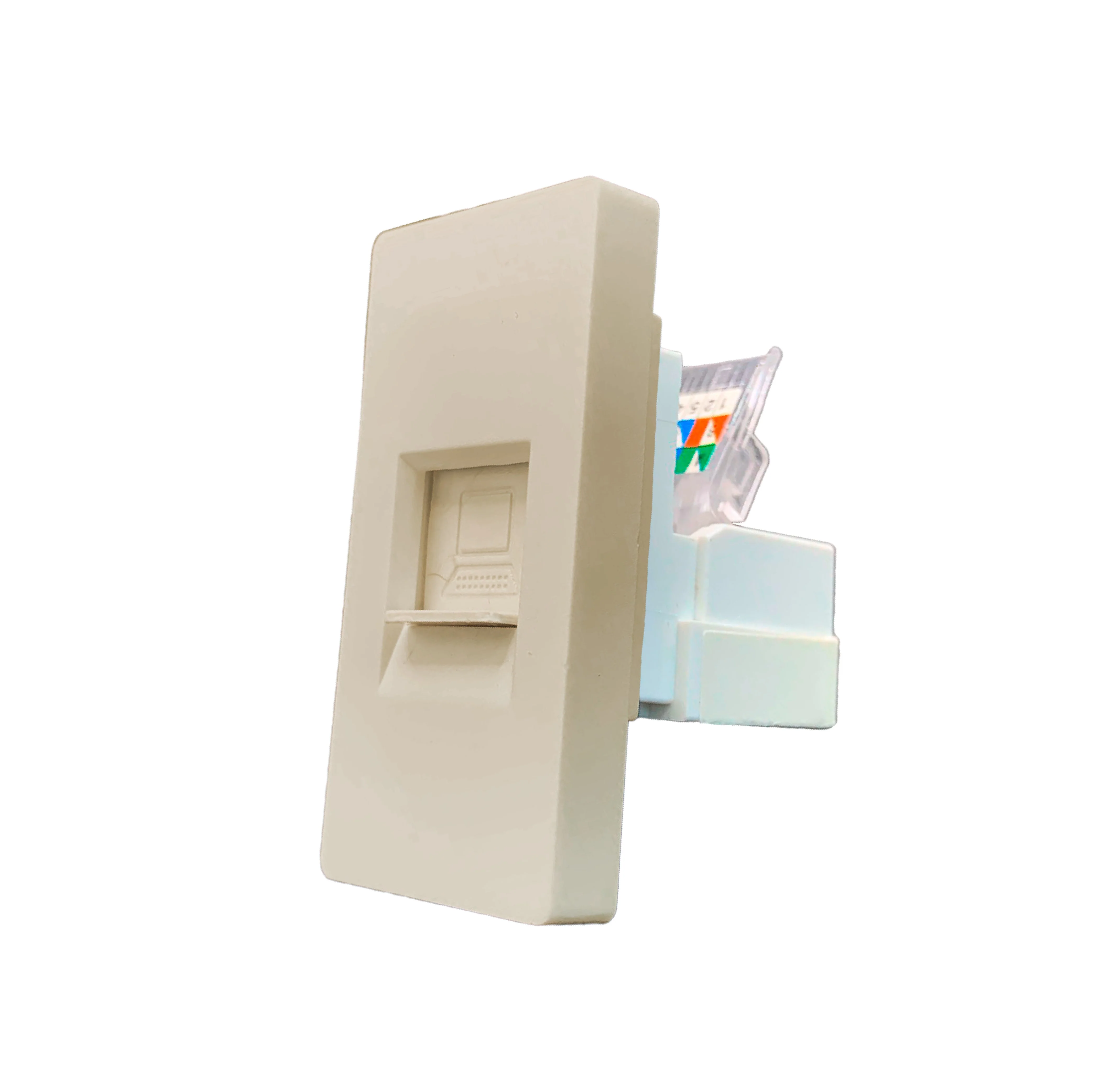 Smartify vPRO Meio Módulo de CAT6 Dourado - SYP0MCAT6DR