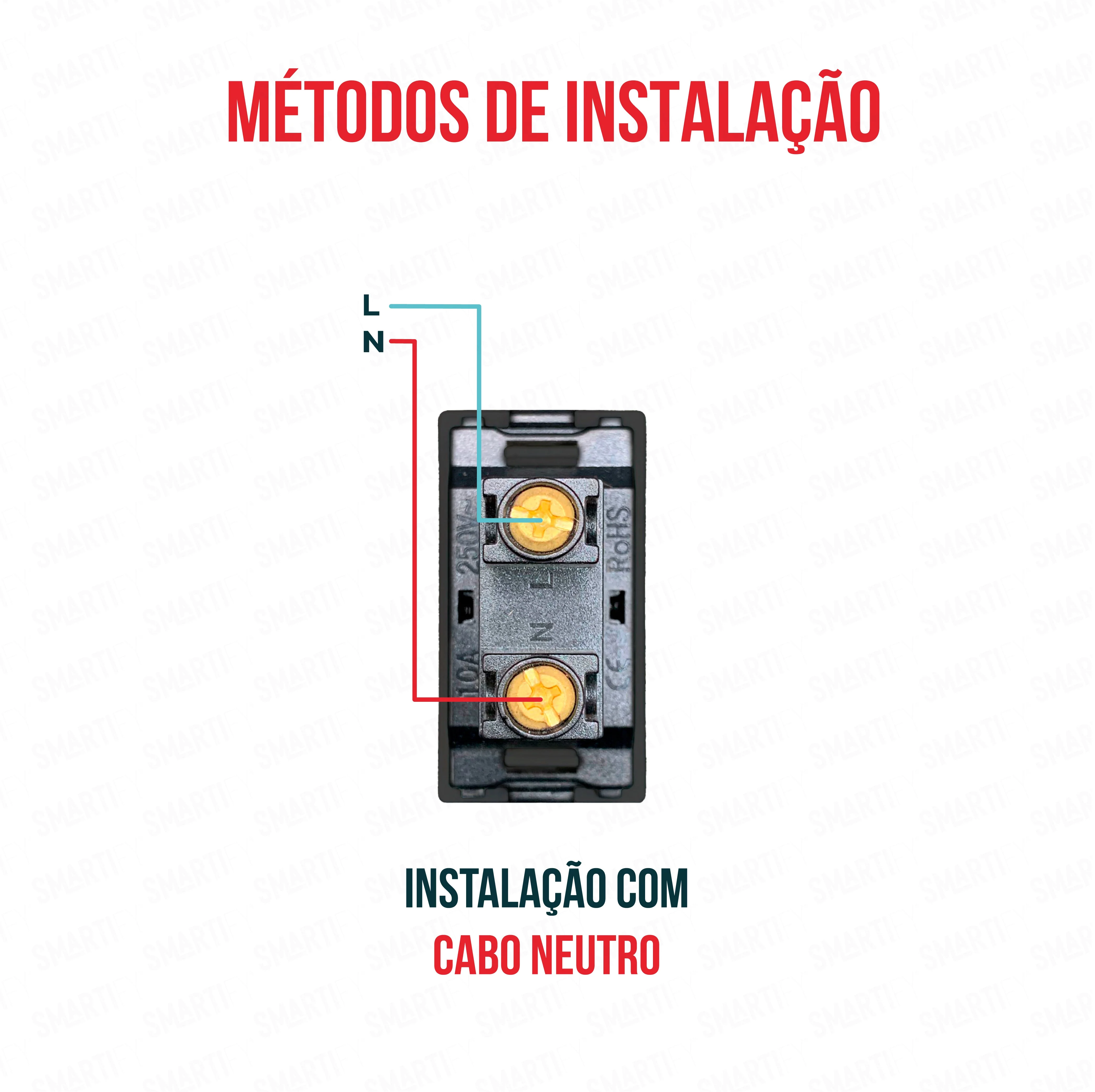 Smartify vPRO Meio Módulo Ficha 2 Pin Preto - SYP0M2PINPR - Image 4