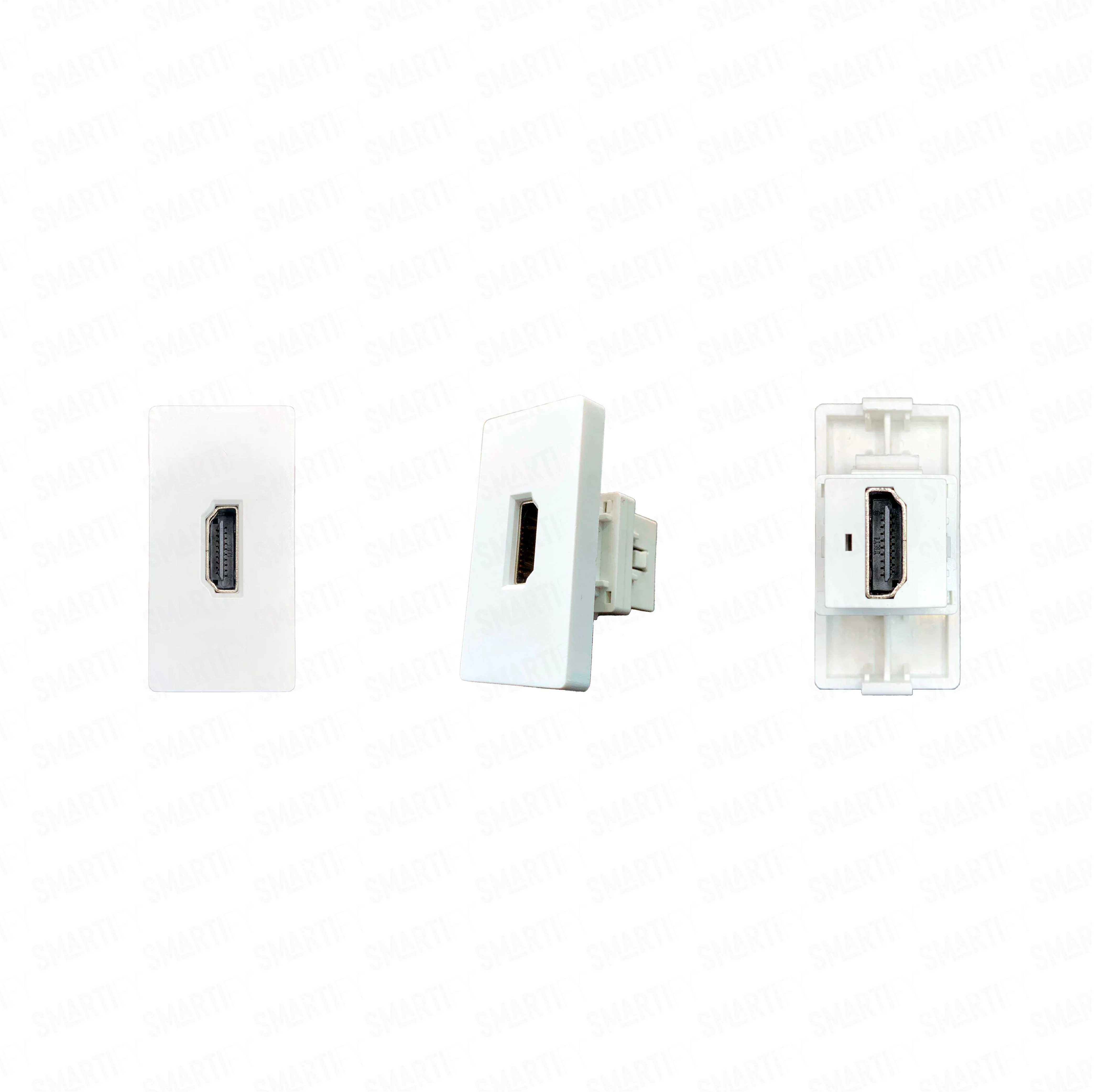 Smartify vPRO Meio Módulo HDMI Branco - SYP0MHDMIBR - Image 2