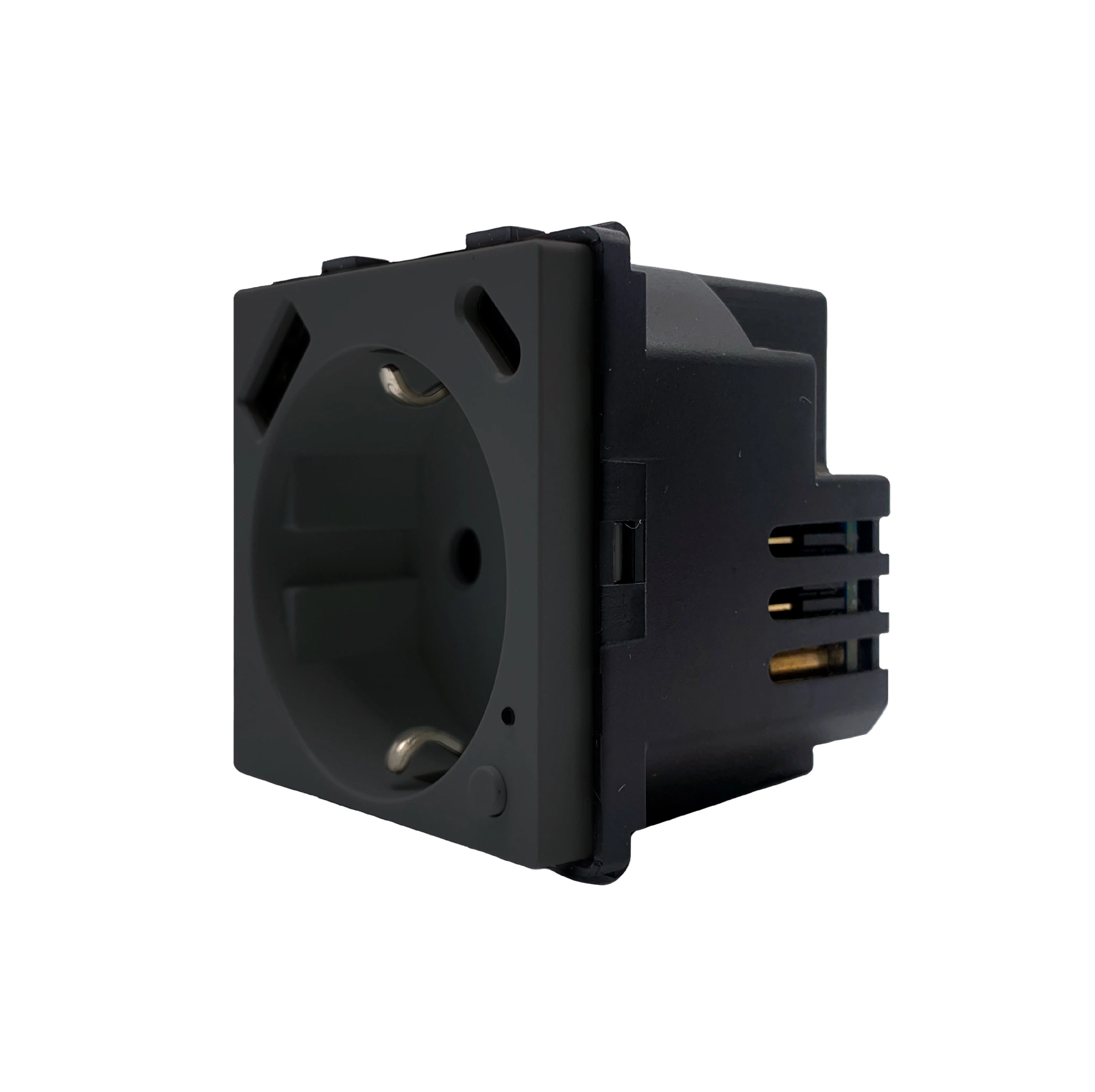 Smartify vPRO Módulo Tomada Inteligente Wifi c/ USB-C e USB-A c/ Medidor de Energia Preto - SYPMTUEWFPR