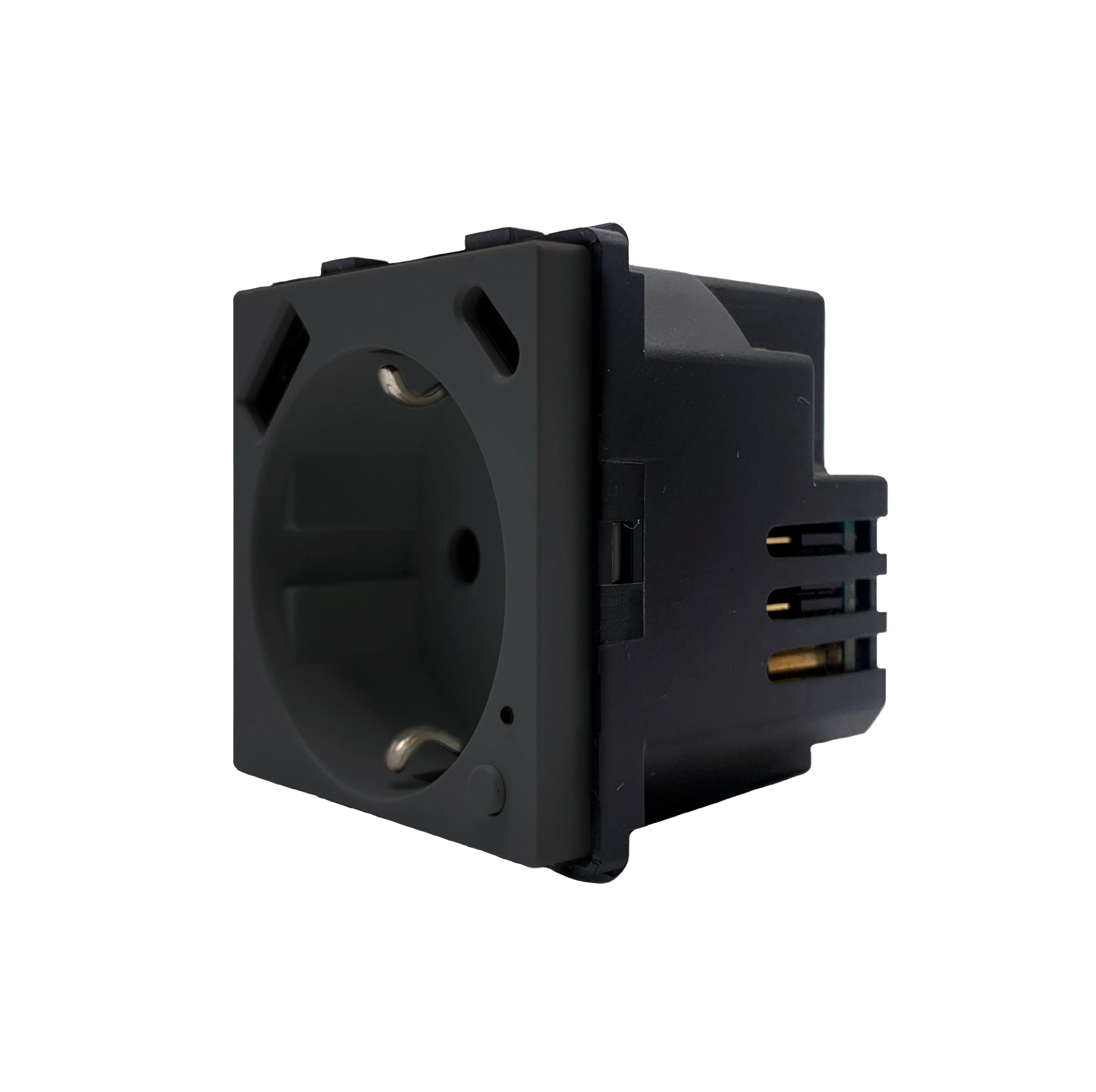 Smartify vPRO Módulo Tomada Inteligente Zigbee c/ USB-C + USB-A c/ Medidor de Energia Preto - SYPMTUEZBPR