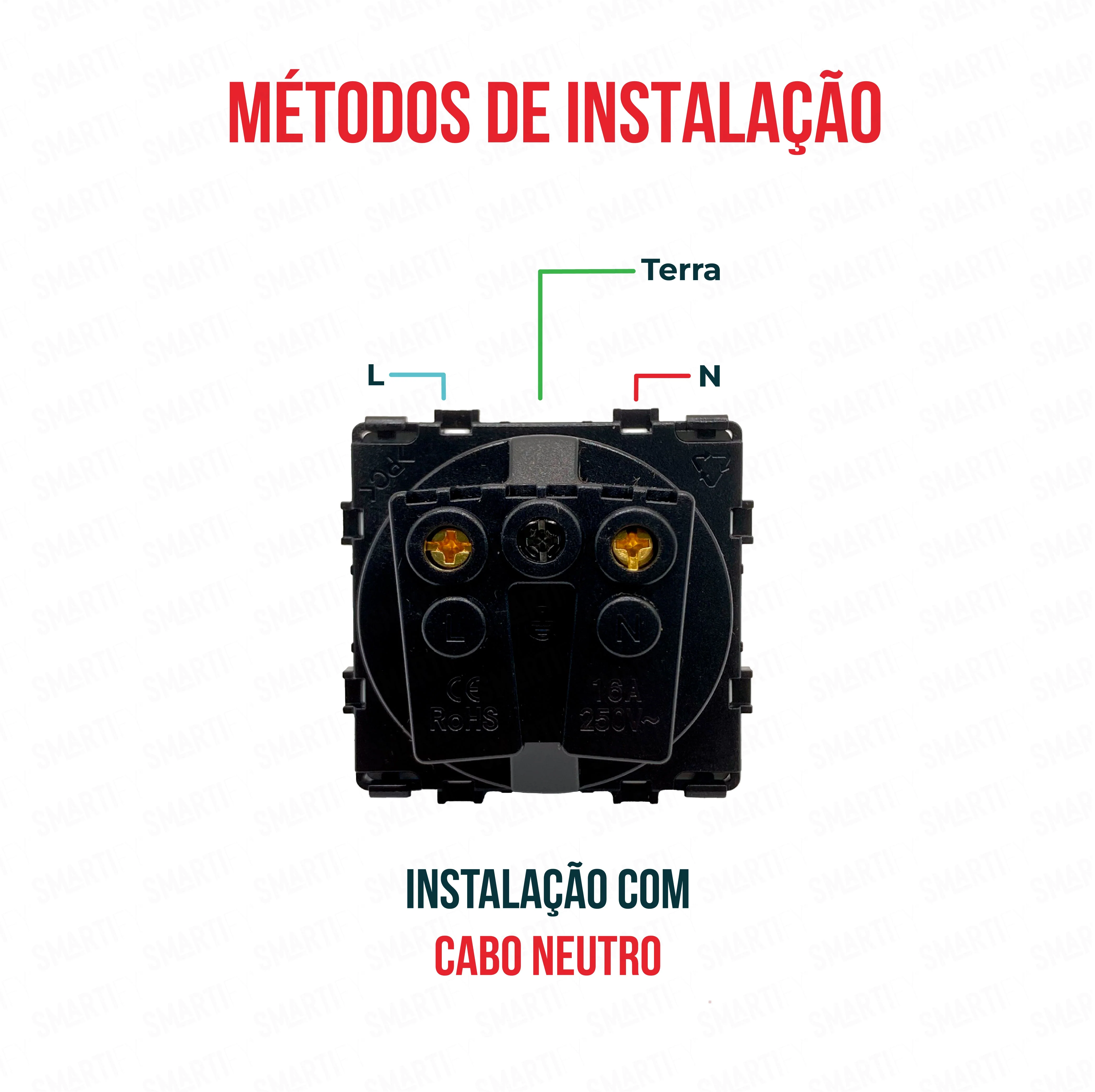 Smartify vPRO Módulo Tomada Preto - SYPMTENOPR - Image 4