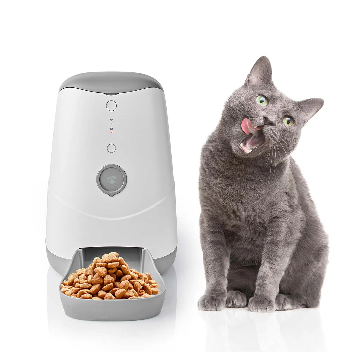 Nedis Dispensador de ração para animais de estimação Smart Wifi - Image 2