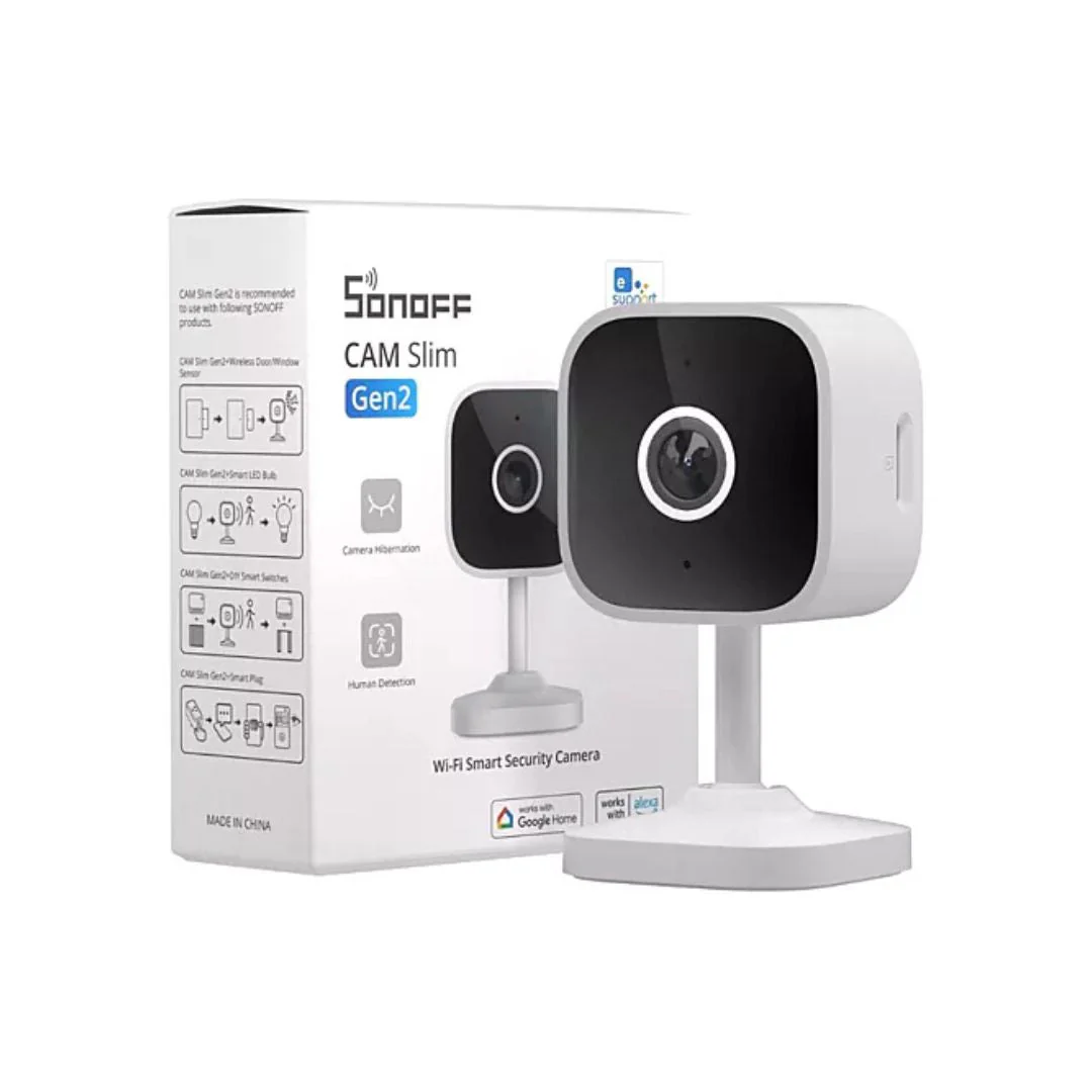 Sonoff Câmara de Vigilância IP WiFi 1080p - Sonoff CAM Slim (Gen2) - Image 2