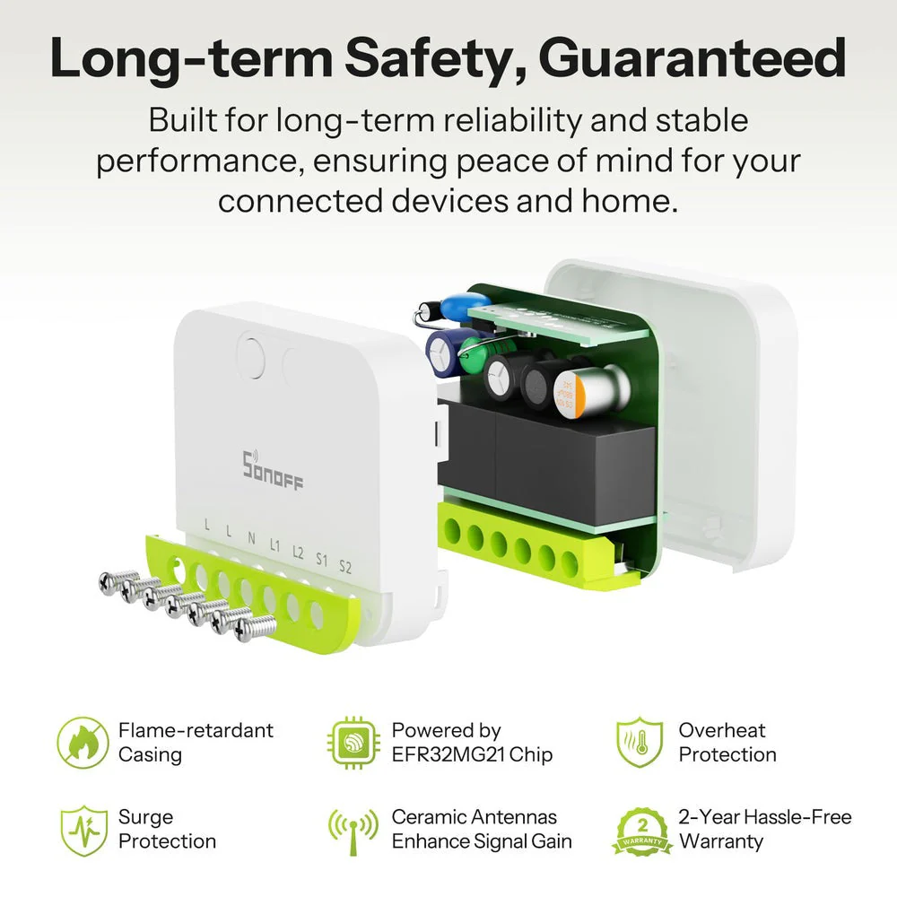 Sonoff Interruptor inteligente Zigbee 3.0 de 2 canais - Sonoff MINI-ZB2GS - Image 22