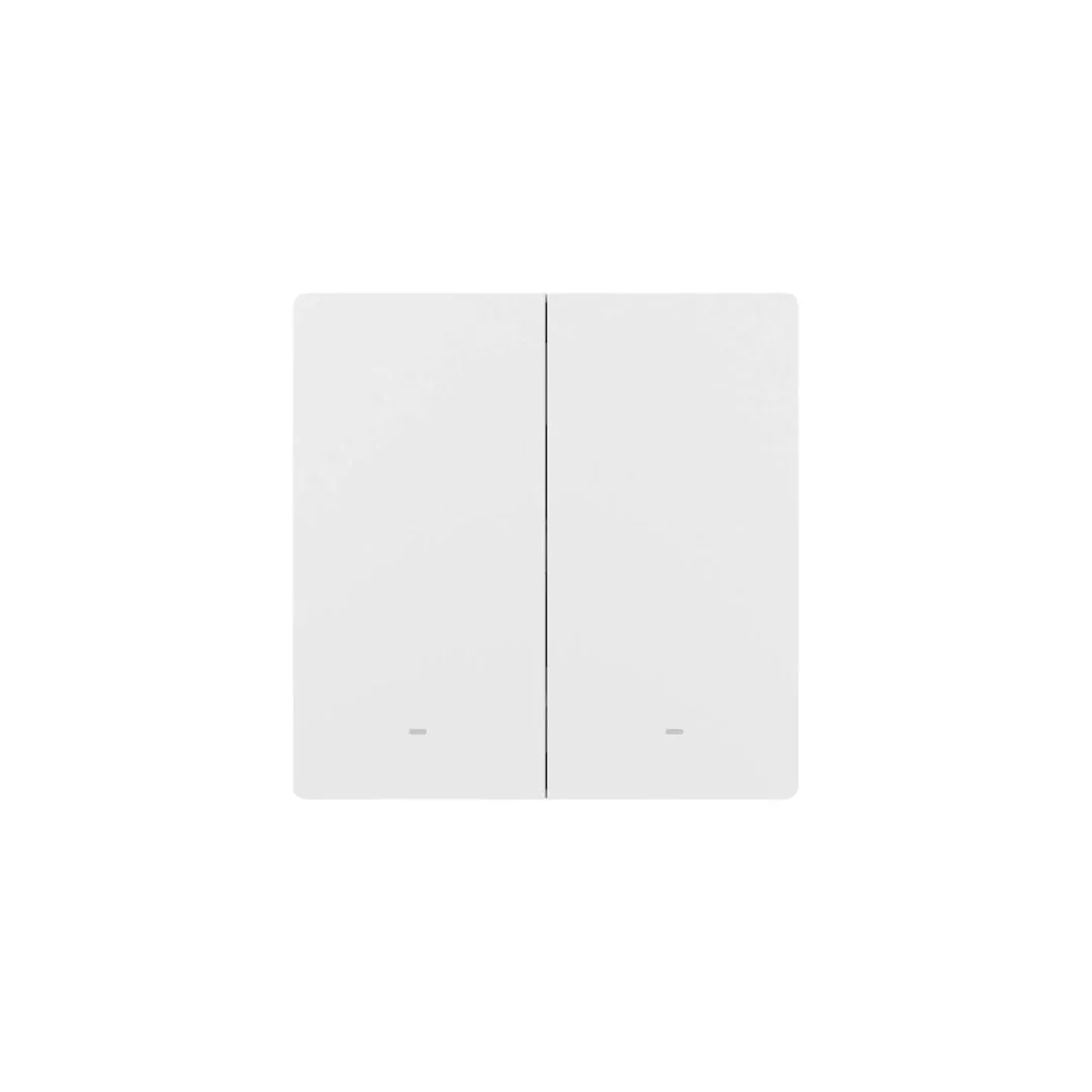 Sonoff M5 Interruptor Inteligente Pressão de 2 canais 80mm Branco WiFi Matter - Sonoff M5-2C-80W - Image 2