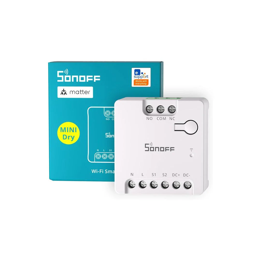 Sonoff Relé WiFi inteligente com Matter e contacto seco - Sonoff Mini-D - Image 2