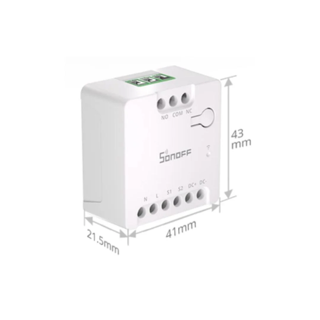 Sonoff Relé WiFi inteligente com Matter e contacto seco - Sonoff Mini-D - Image 3
