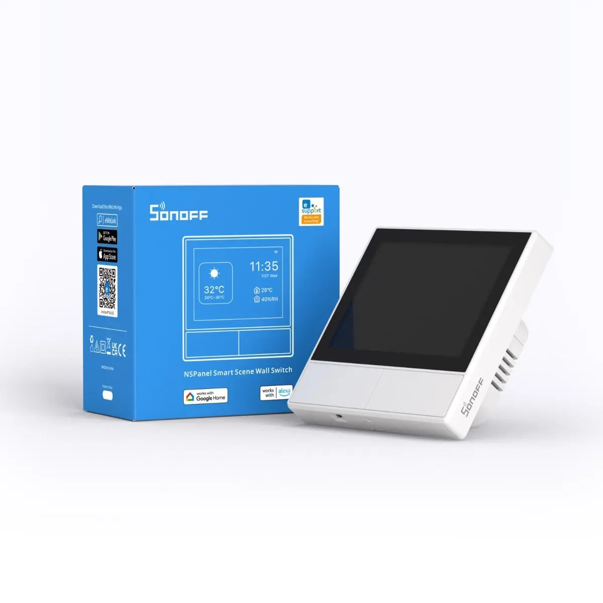 Sonoff NSPanel Ecrã Inteligente Multifunções Wifi Branco - Image 6