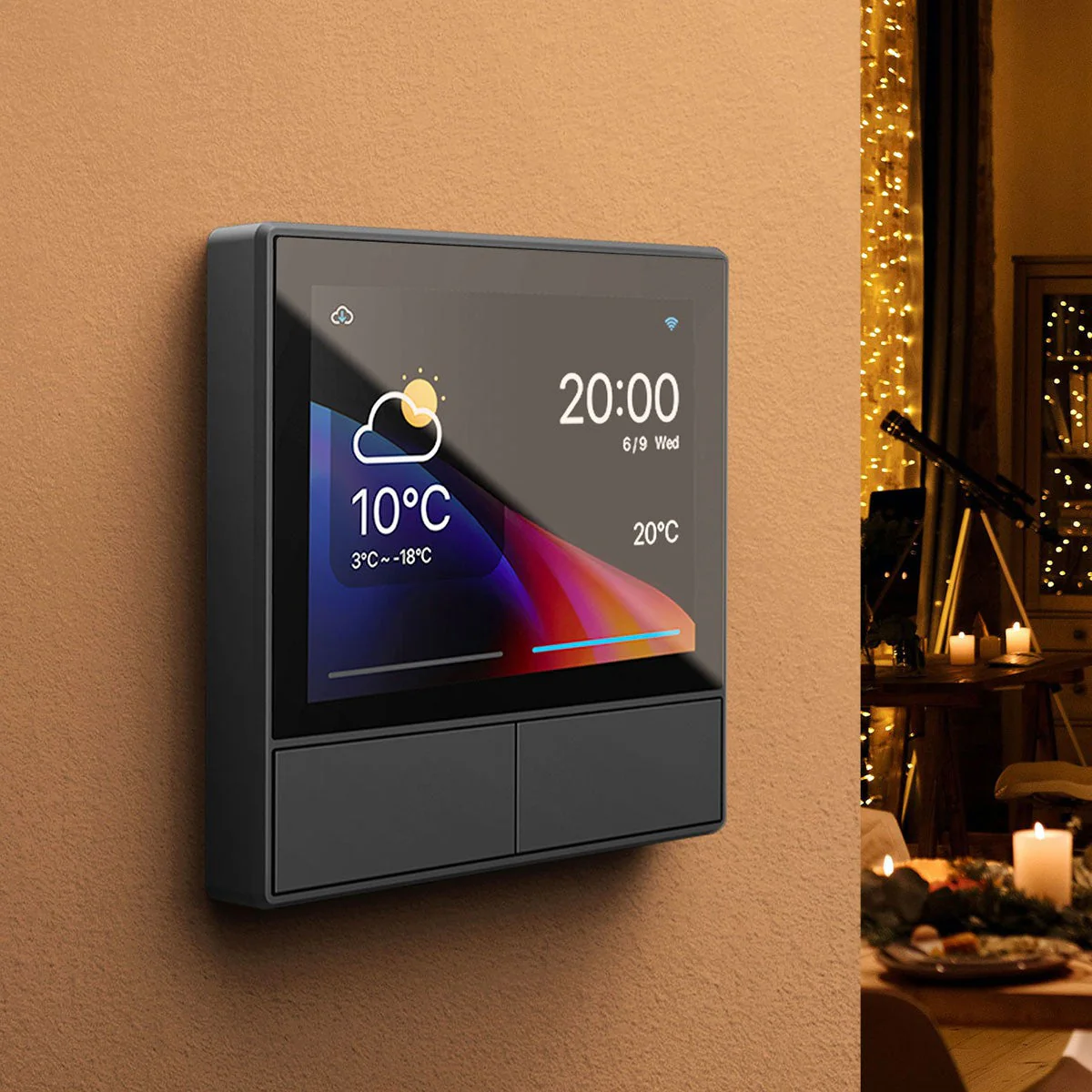 Sonoff NSPanel Ecrã Inteligente Multifunções Wifi Preto - Image 2