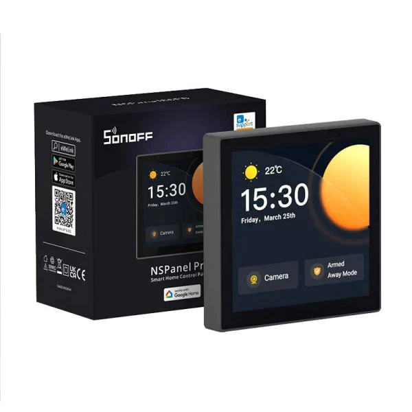 Sonoff NSPanel PRO Ecrã Multifunções Android Wifi Preto - Image 4