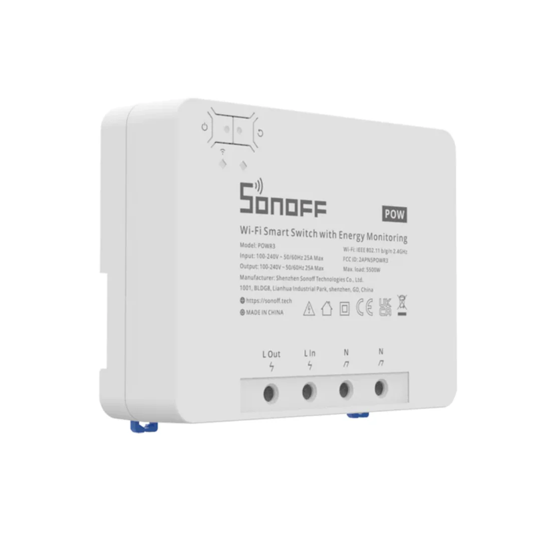 Sonoff Pow R3 - Módulo de Alta potência c/ medição de energia - Image 2