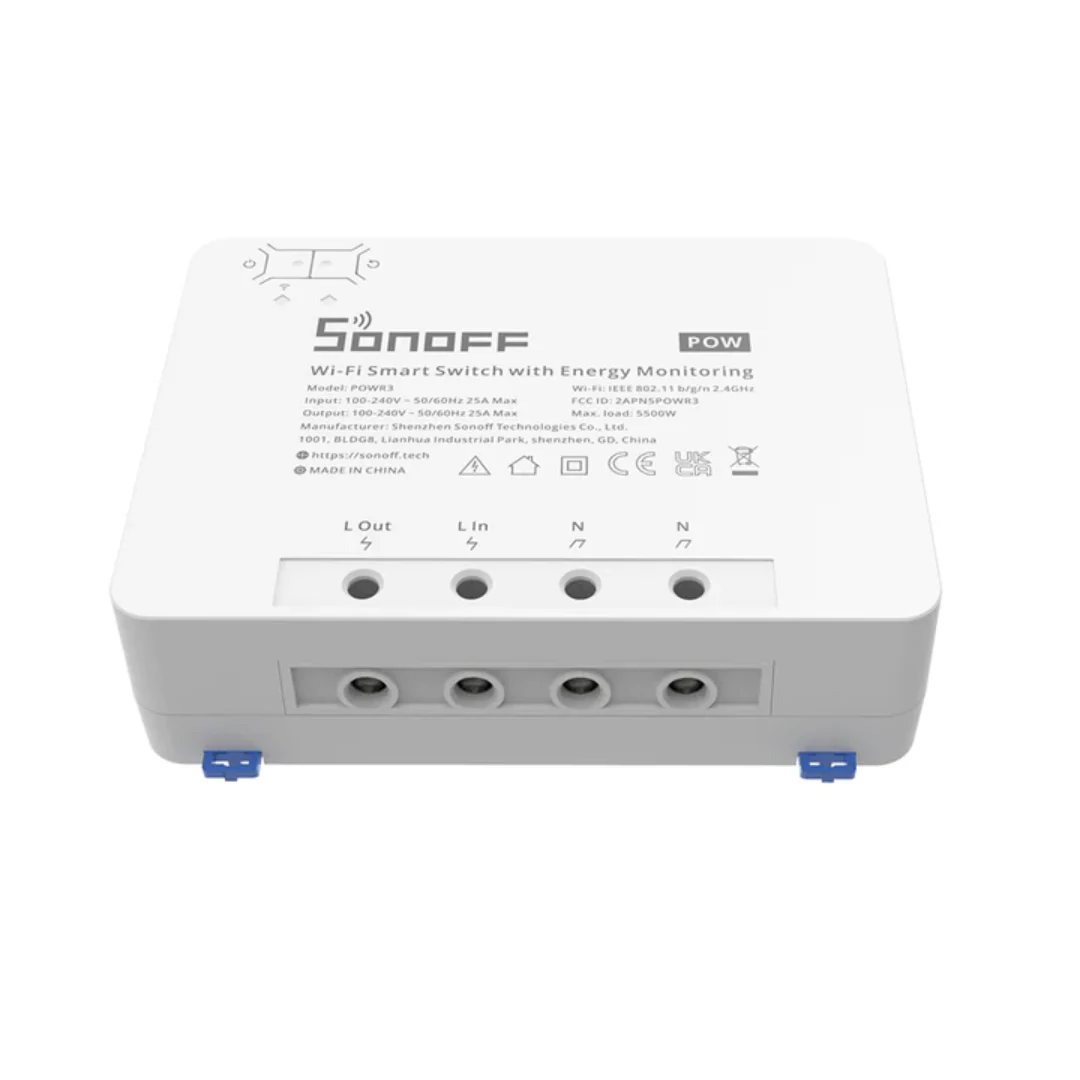 Sonoff Pow R3 - Módulo de Alta potência c/ medição de energia - Image 3