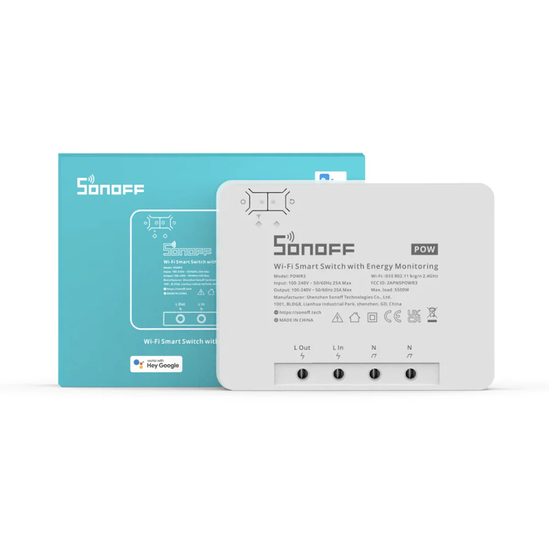 Sonoff Pow R3 - Módulo de Alta potência c/ medição de energia - Image 5