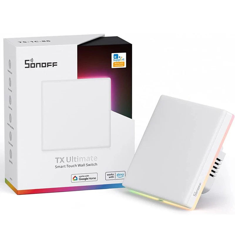 Sonoff TX Ultimate Interruptor Inteligente de 1 botão Wifi Branco - Image 2